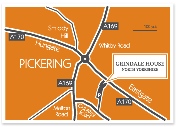 How to Find Grindale House Bed & Breakfast Pickering, North Yorkshire